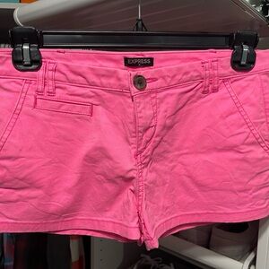 Express Pink Shorts